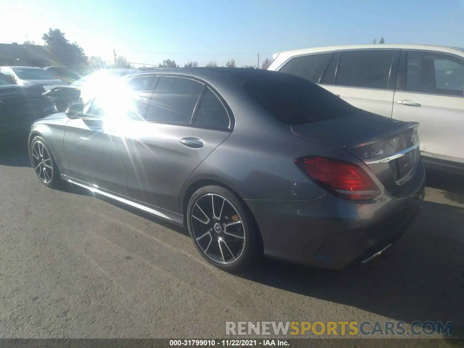 3 Photograph of a damaged car WDDWF8DB7LR543130 MERCEDES-BENZ C-CLASS 2020