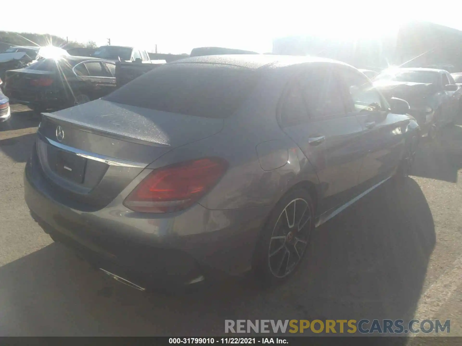 4 Photograph of a damaged car WDDWF8DB7LR543130 MERCEDES-BENZ C-CLASS 2020