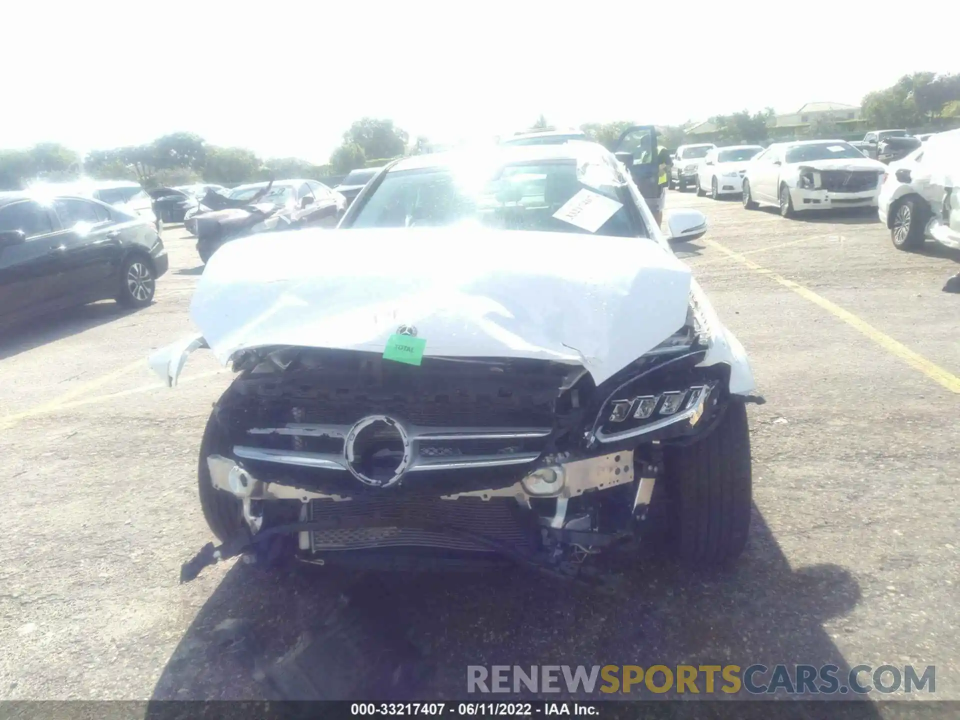 6 Photograph of a damaged car WDDWF8DB7LR548649 MERCEDES-BENZ C-CLASS 2020