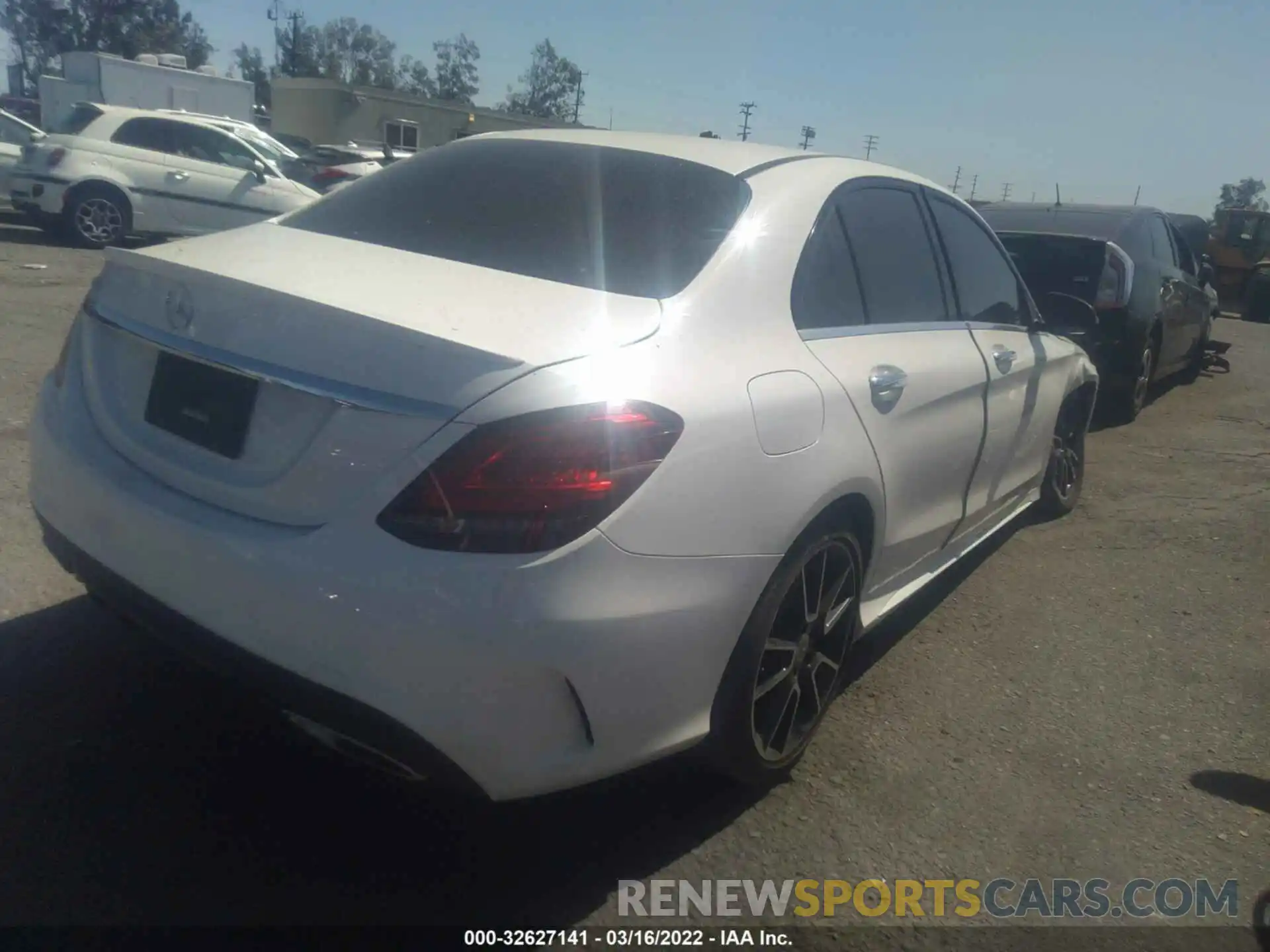 4 Photograph of a damaged car WDDWF8DB7LR549901 MERCEDES-BENZ C-CLASS 2020