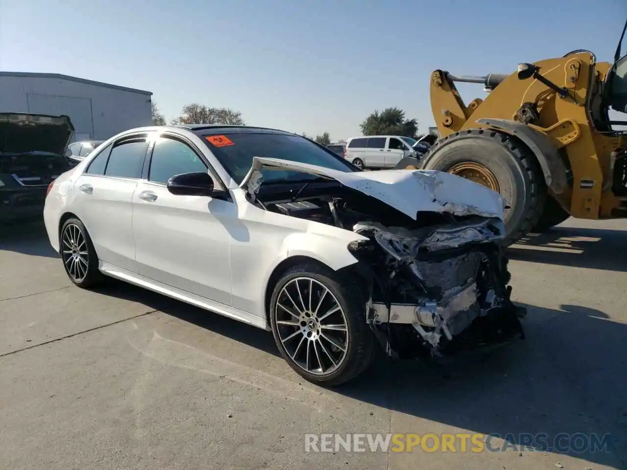 1 Photograph of a damaged car WDDWF8DB7LR550207 MERCEDES-BENZ C-CLASS 2020