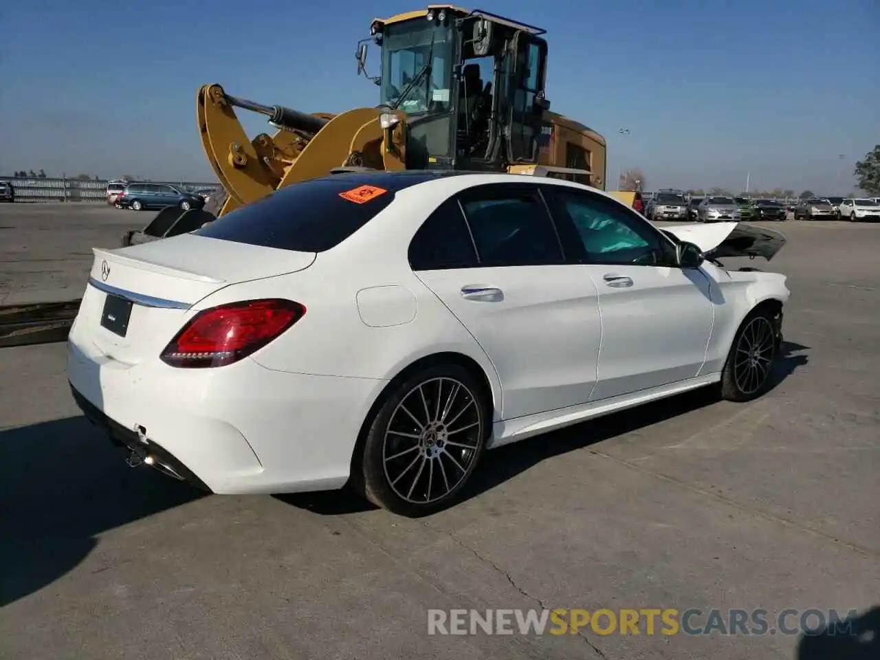 4 Photograph of a damaged car WDDWF8DB7LR550207 MERCEDES-BENZ C-CLASS 2020