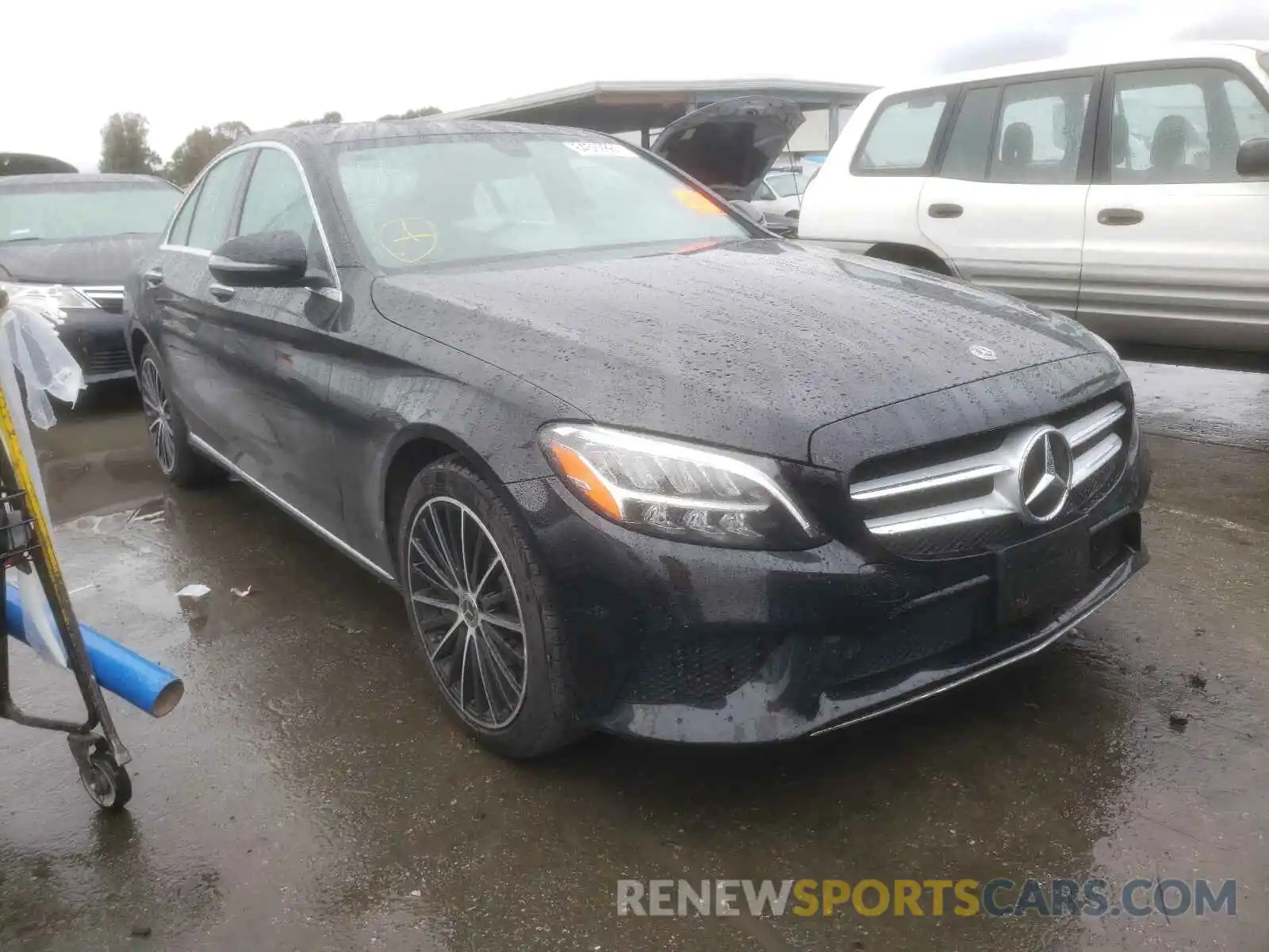 1 Photograph of a damaged car WDDWF8DB7LR550286 MERCEDES-BENZ C-CLASS 2020