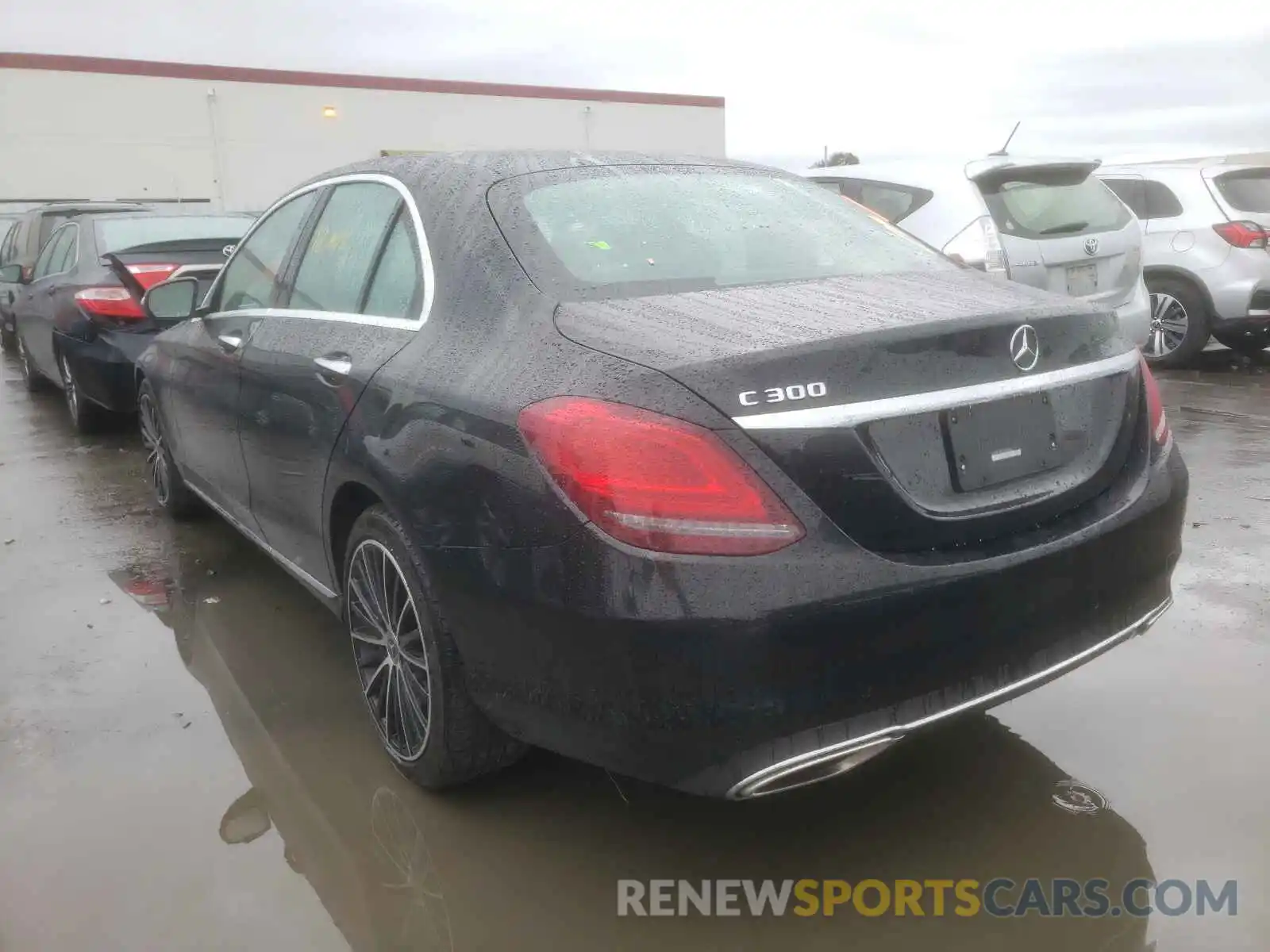 3 Photograph of a damaged car WDDWF8DB7LR550286 MERCEDES-BENZ C-CLASS 2020