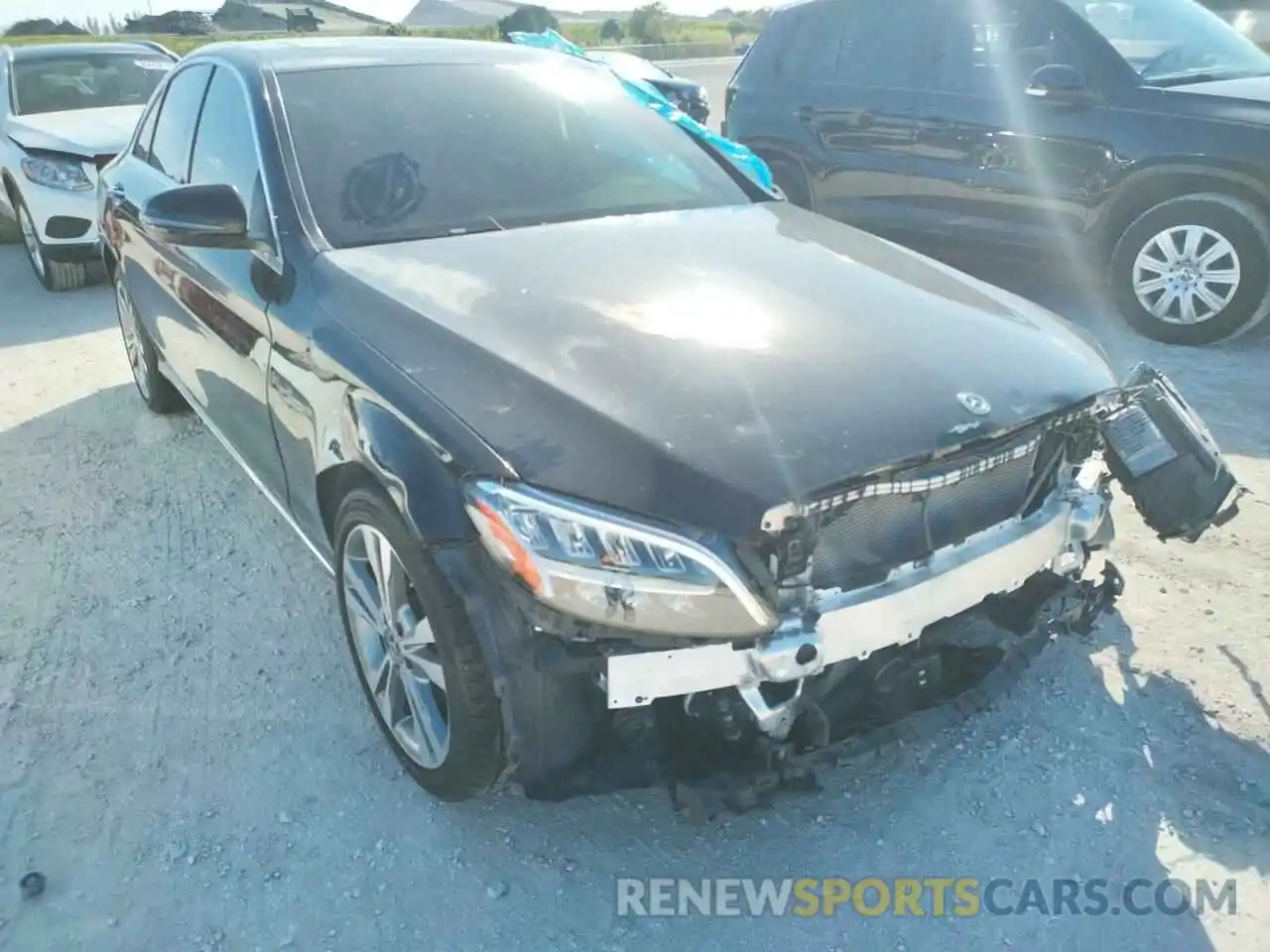 1 Photograph of a damaged car WDDWF8DB7LR559375 MERCEDES-BENZ C-CLASS 2020