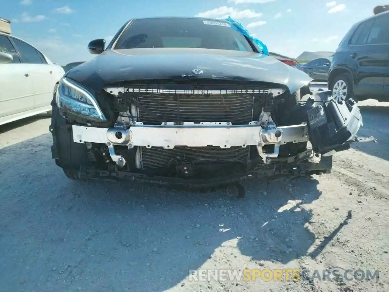 9 Photograph of a damaged car WDDWF8DB7LR559375 MERCEDES-BENZ C-CLASS 2020