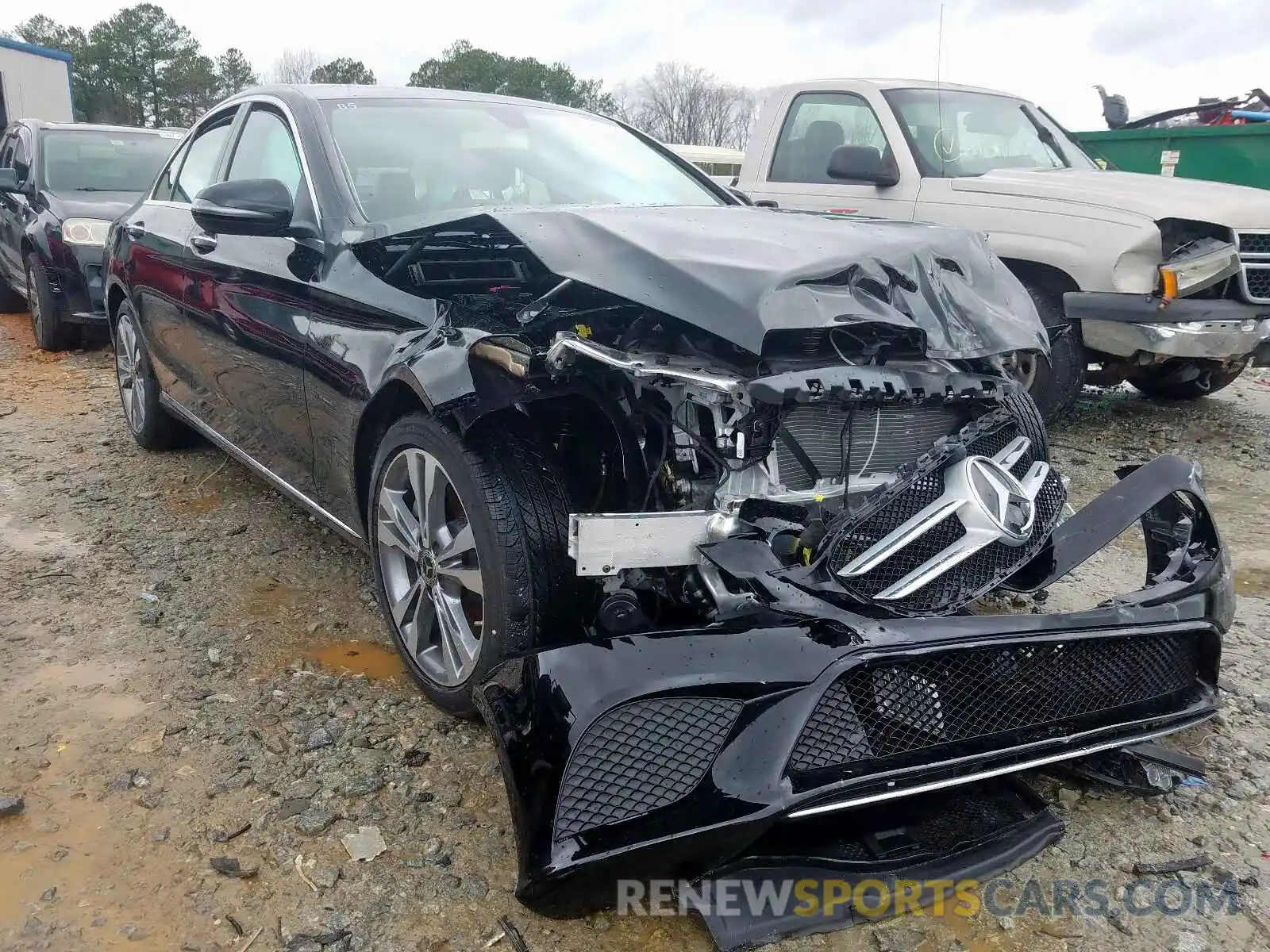 1 Photograph of a damaged car WDDWF8DB8LR534548 MERCEDES-BENZ C CLASS 2020