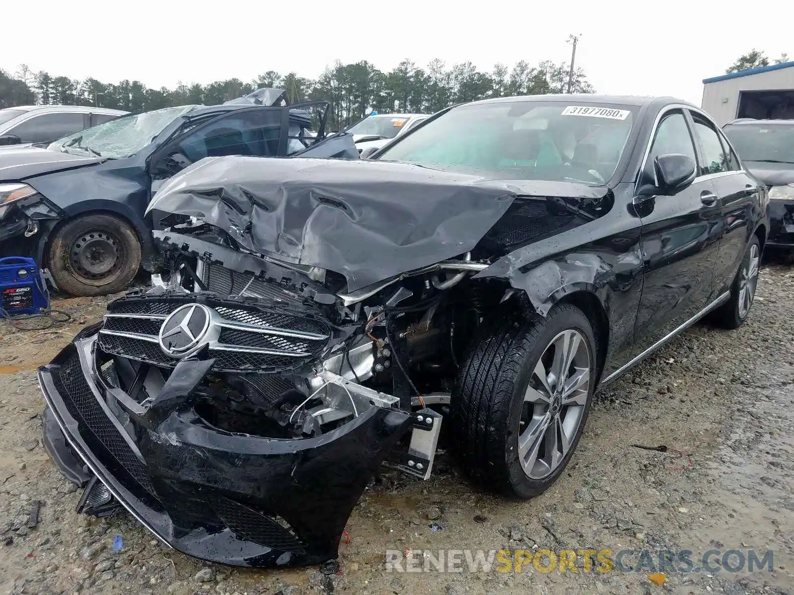 2 Photograph of a damaged car WDDWF8DB8LR534548 MERCEDES-BENZ C CLASS 2020