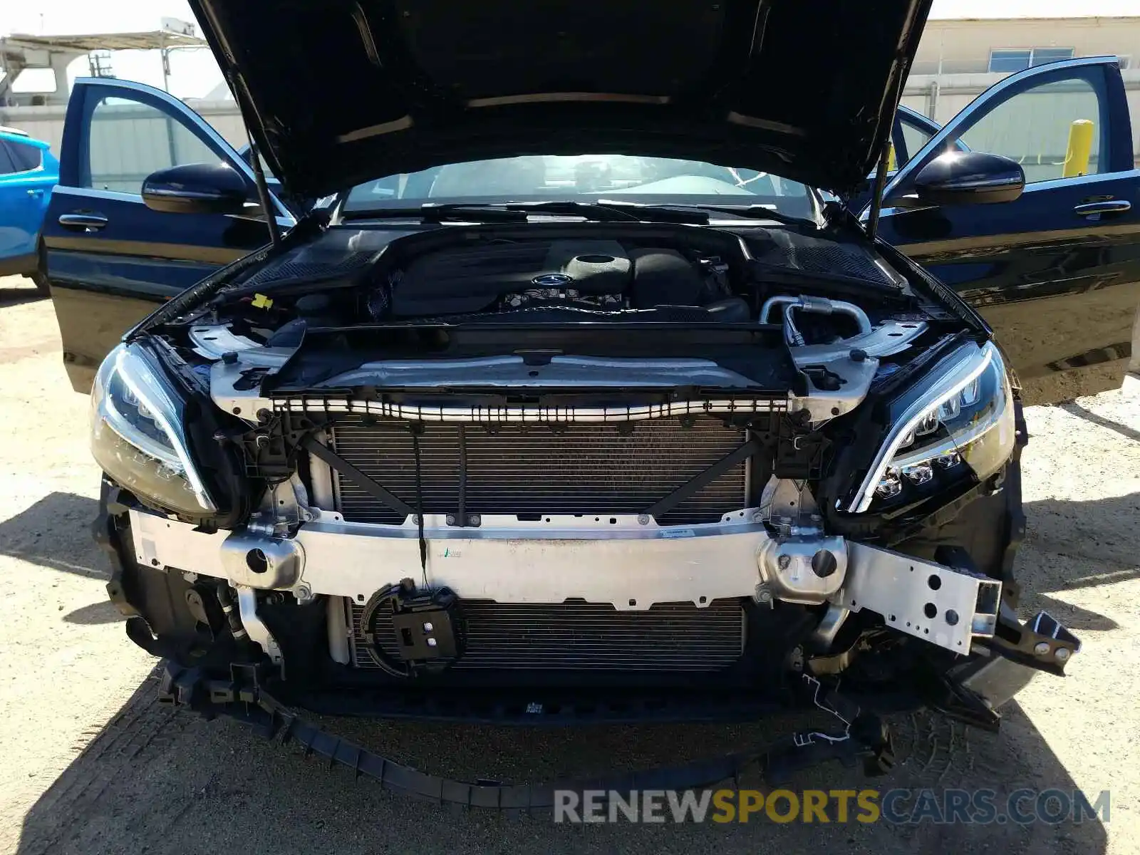 9 Photograph of a damaged car WDDWF8DB8LR558624 MERCEDES-BENZ C CLASS 2020