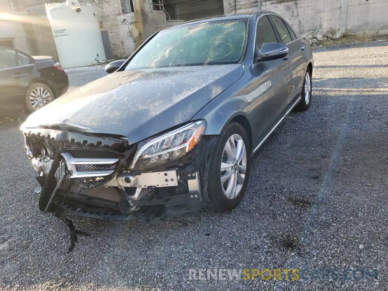 2 Photograph of a damaged car WDDWF8DB8LR562818 MERCEDES-BENZ C-CLASS 2020