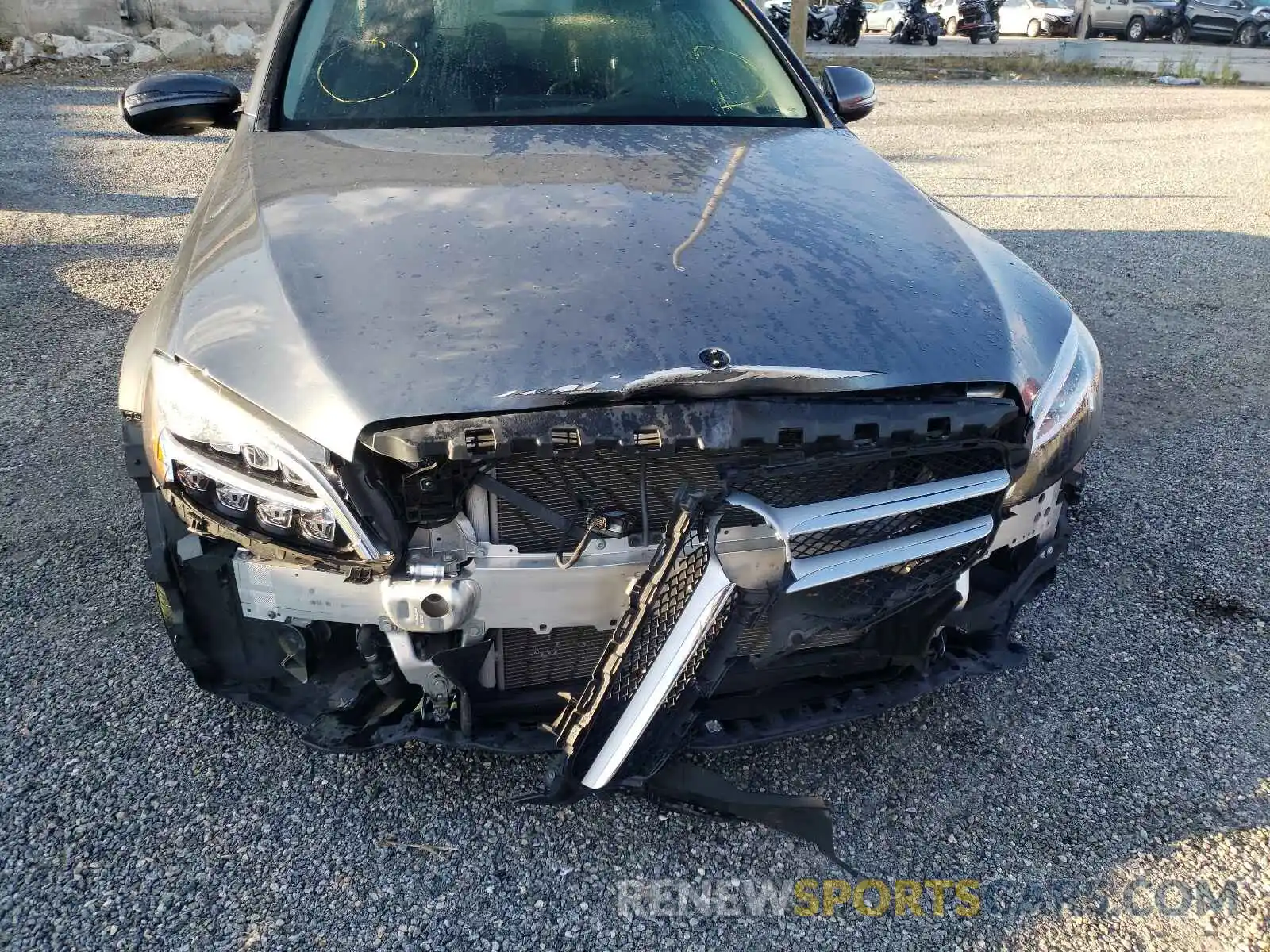 9 Photograph of a damaged car WDDWF8DB8LR562818 MERCEDES-BENZ C-CLASS 2020