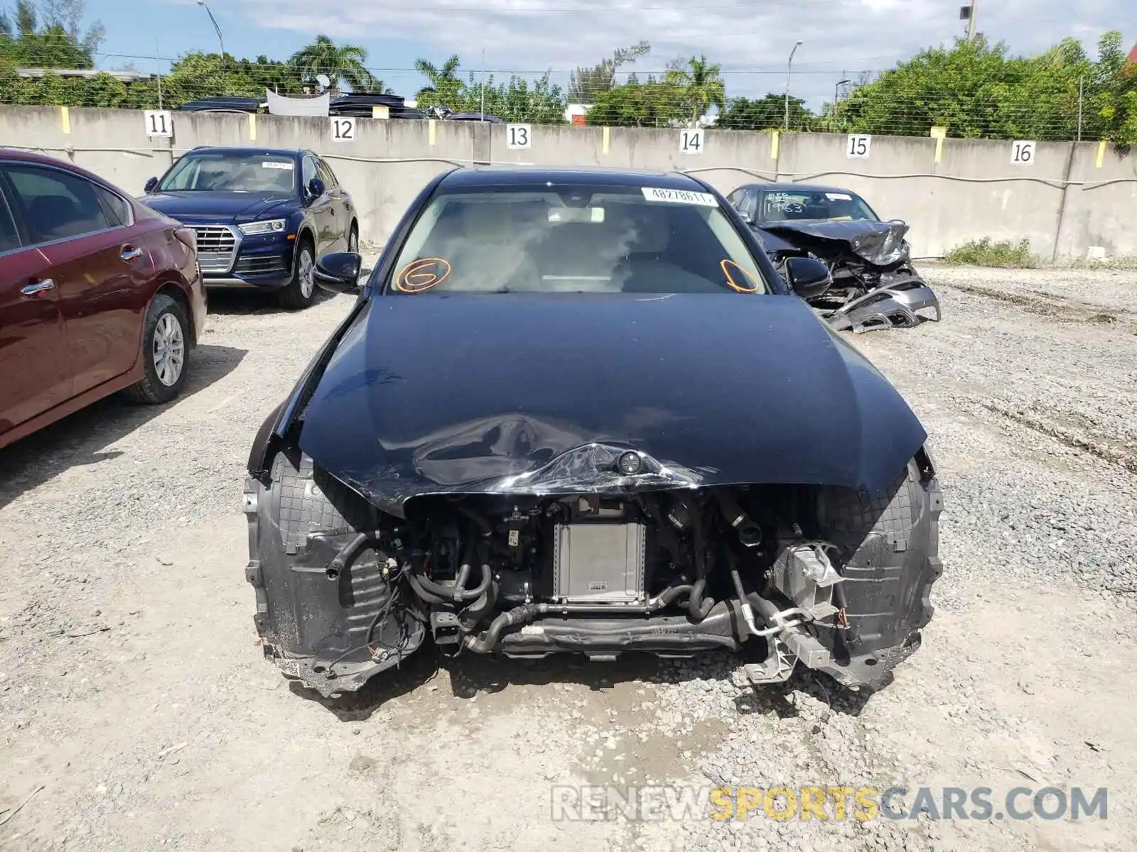 9 Photograph of a damaged car WDDWF8DB9LR526622 MERCEDES-BENZ C-CLASS 2020