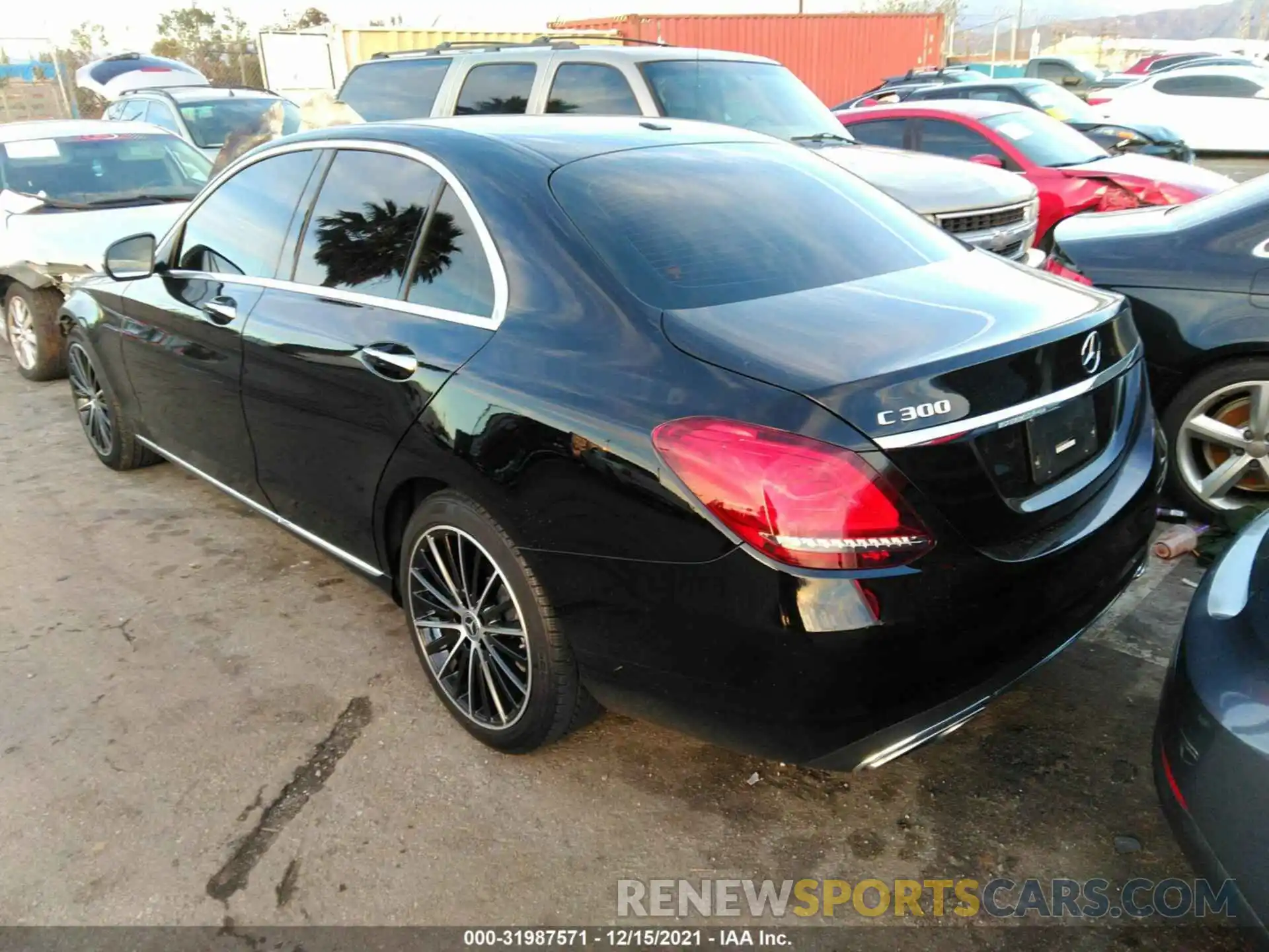 3 Photograph of a damaged car WDDWF8DB9LR561838 MERCEDES-BENZ C-CLASS 2020