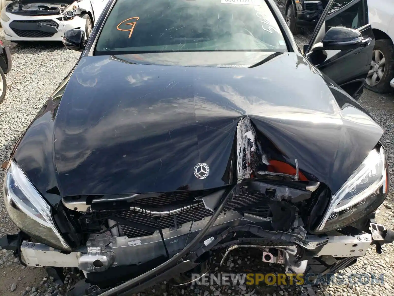 7 Photograph of a damaged car WDDWF8DB9LR563556 MERCEDES-BENZ C-CLASS 2020