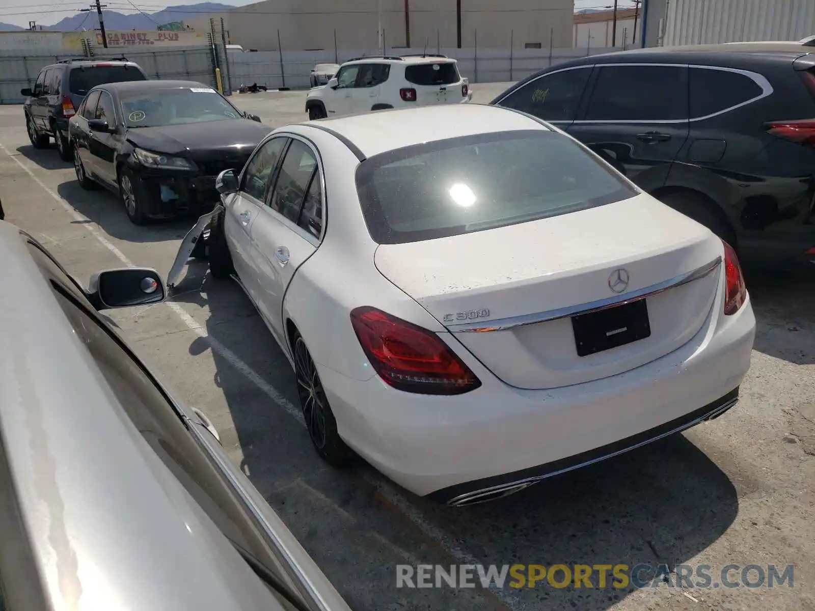 3 Photograph of a damaged car WDDWF8DBXLR525589 MERCEDES-BENZ C-CLASS 2020