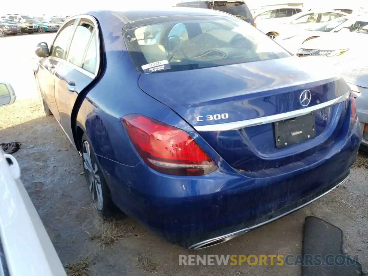 3 Photograph of a damaged car WDDWF8DBXLR526516 MERCEDES-BENZ C-CLASS 2020