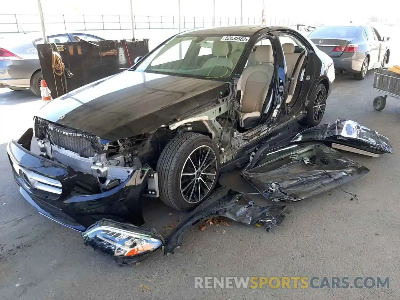 2 Photograph of a damaged car WDDWF8DBXLR548371 MERCEDES-BENZ C-CLASS 2020