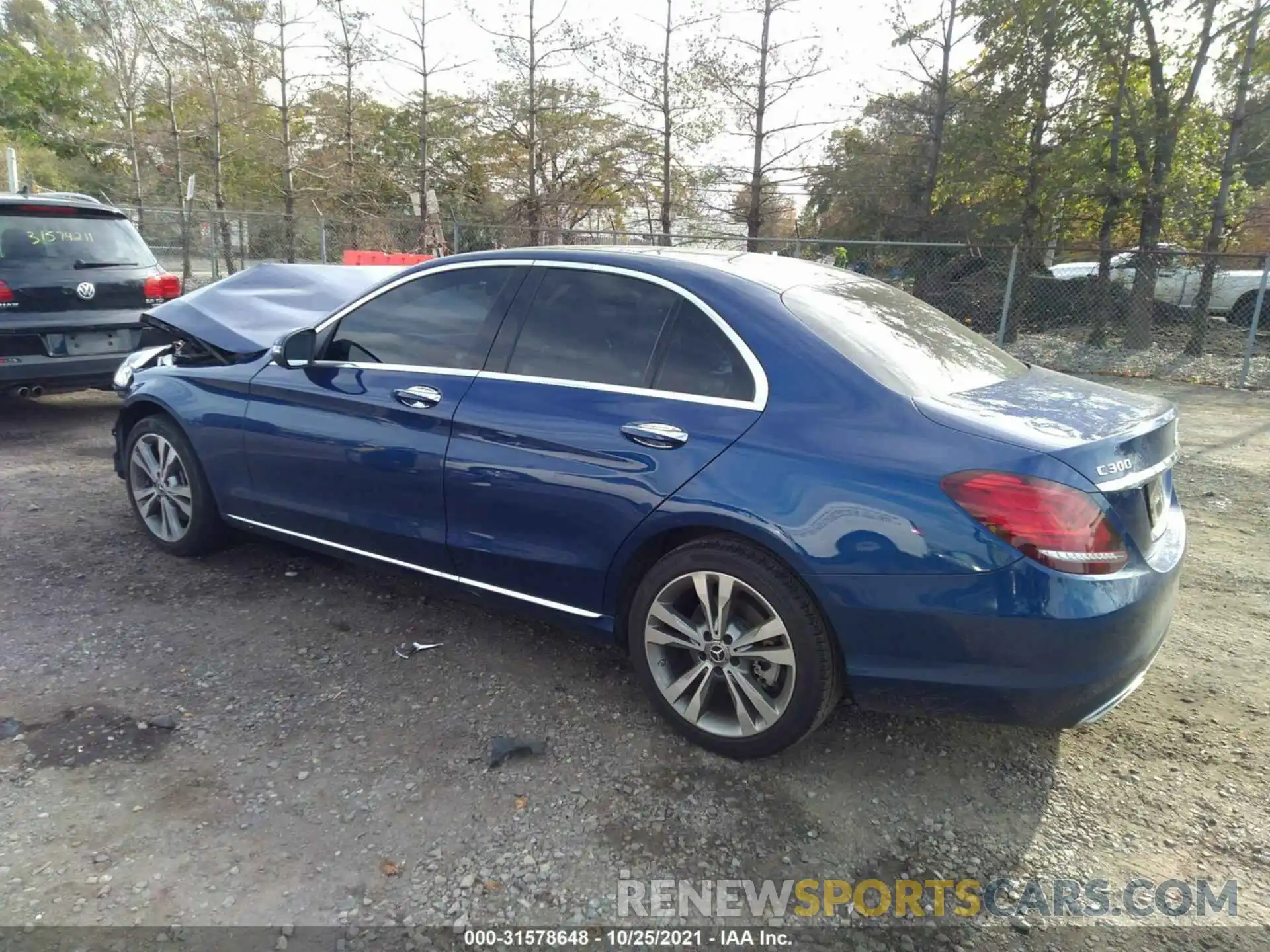 3 Photograph of a damaged car WDDWF8EB0LR525745 MERCEDES-BENZ C-CLASS 2020