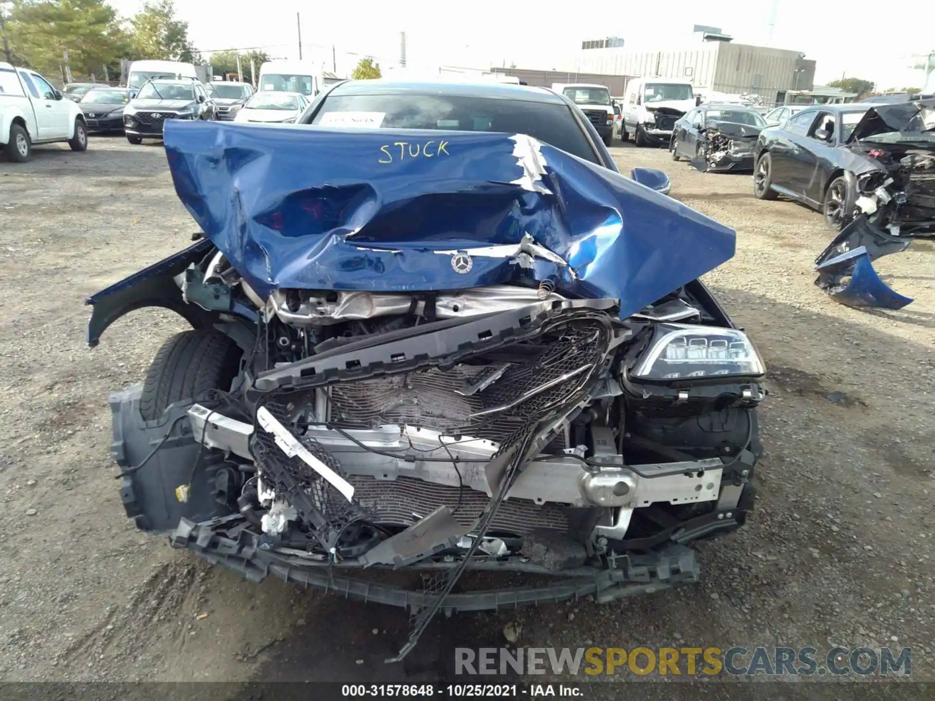 6 Photograph of a damaged car WDDWF8EB0LR525745 MERCEDES-BENZ C-CLASS 2020