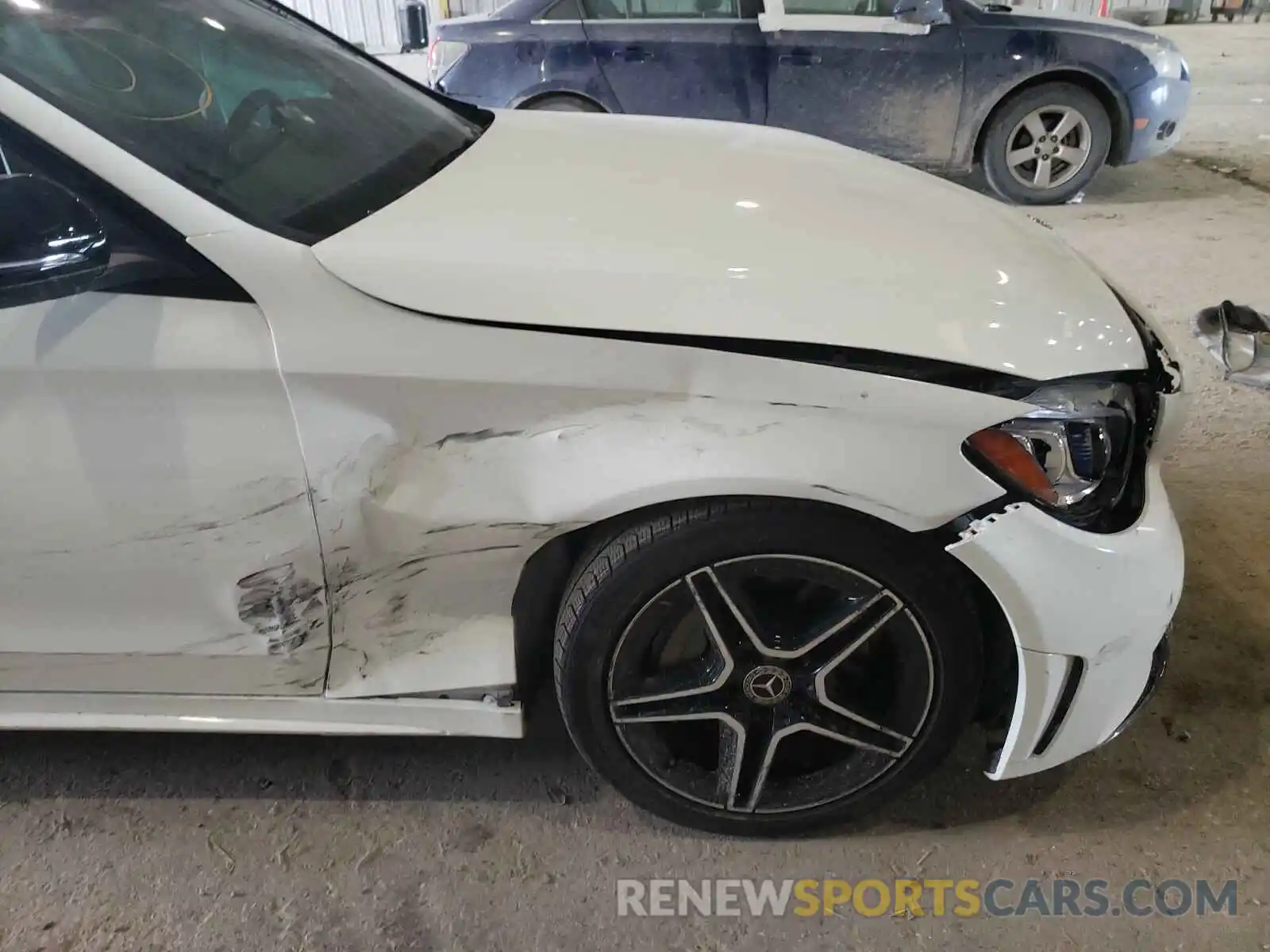 9 Photograph of a damaged car WDDWF8EB0LR525910 MERCEDES-BENZ C CLASS 2020