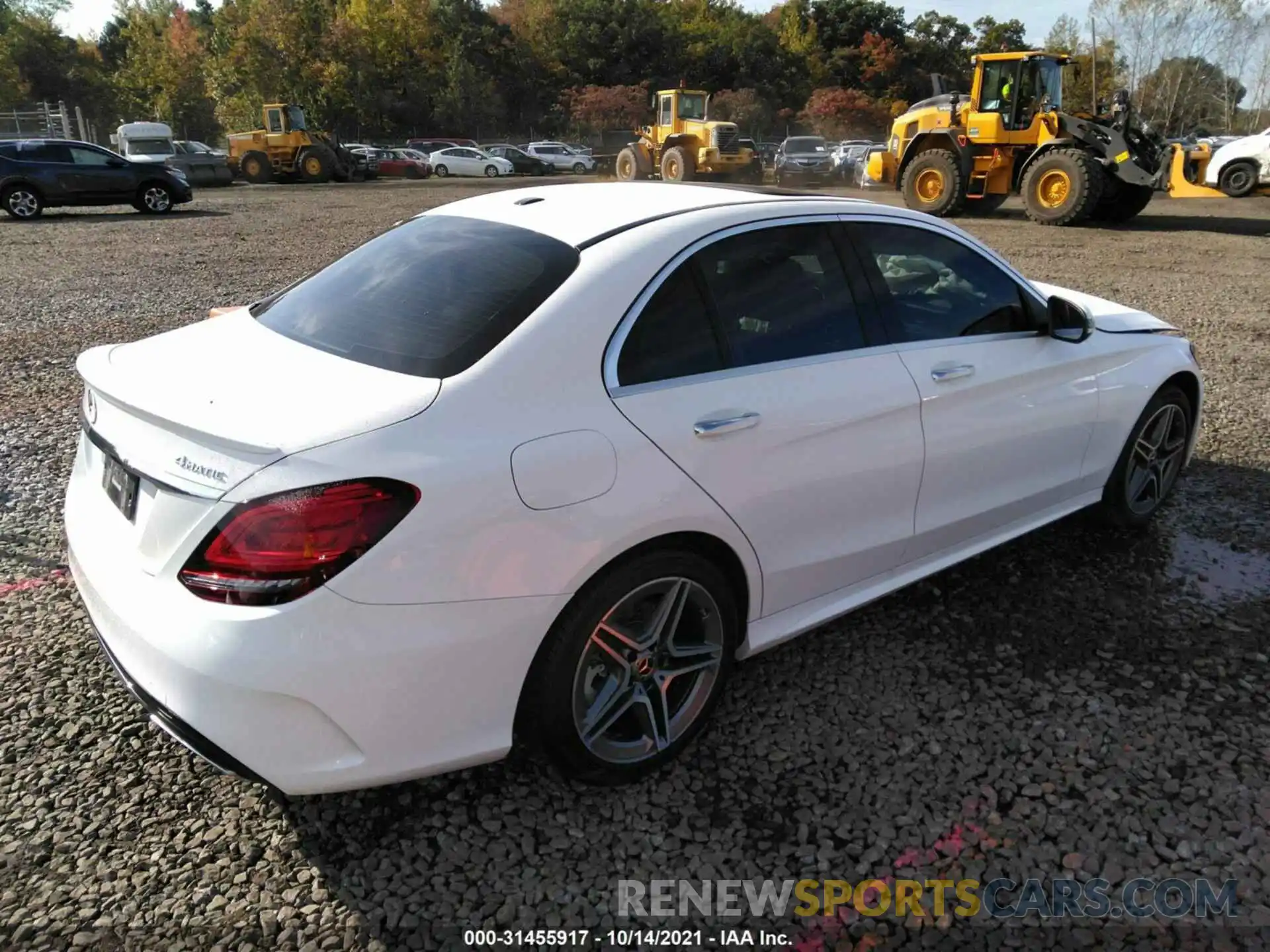 4 Photograph of a damaged car WDDWF8EB0LR535918 MERCEDES-BENZ C-CLASS 2020