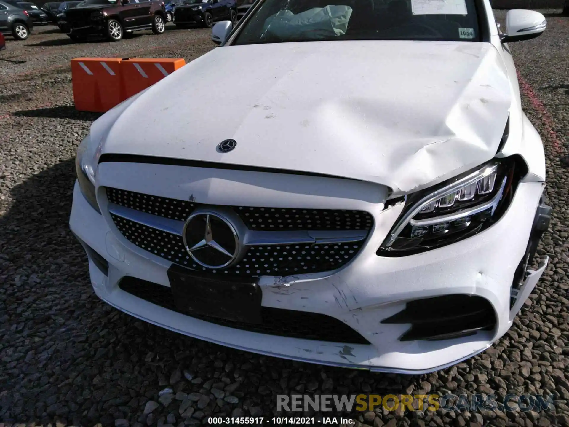 6 Photograph of a damaged car WDDWF8EB0LR535918 MERCEDES-BENZ C-CLASS 2020