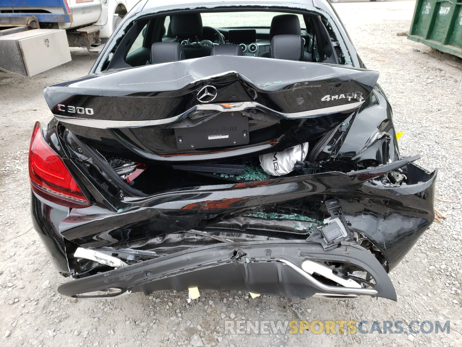 9 Photograph of a damaged car WDDWF8EB0LR536423 MERCEDES-BENZ C CLASS 2020