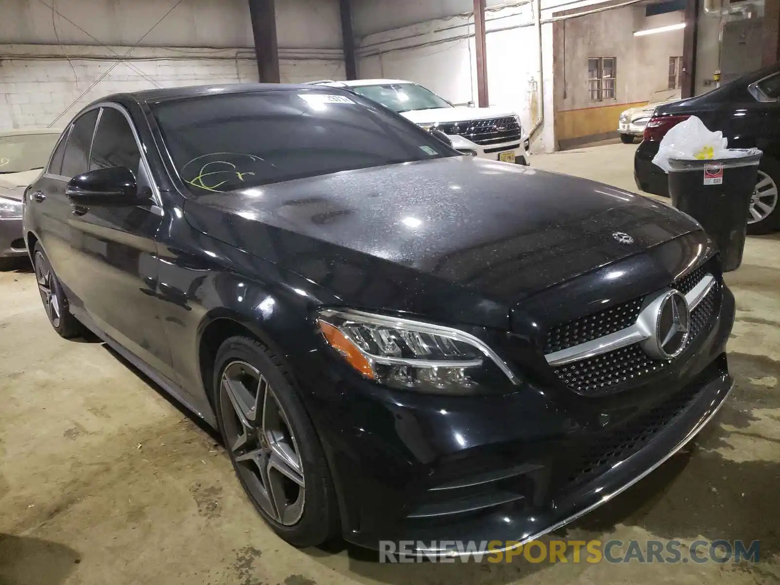 1 Photograph of a damaged car WDDWF8EB0LR546448 MERCEDES-BENZ C-CLASS 2020