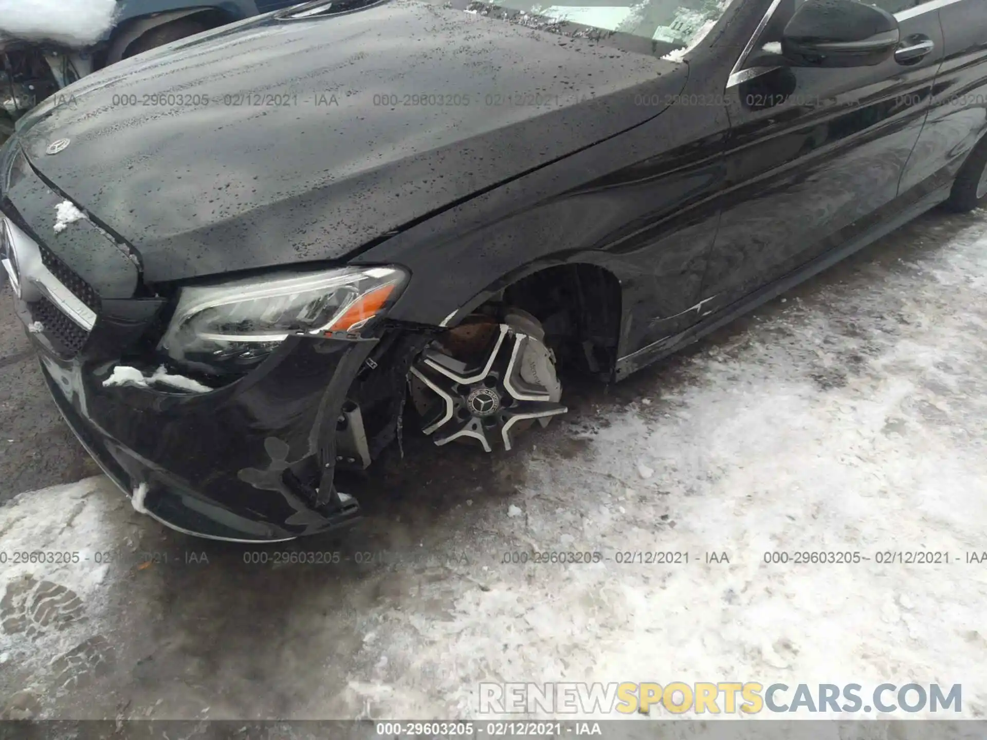 6 Photograph of a damaged car WDDWF8EB0LR546692 MERCEDES-BENZ C-CLASS 2020