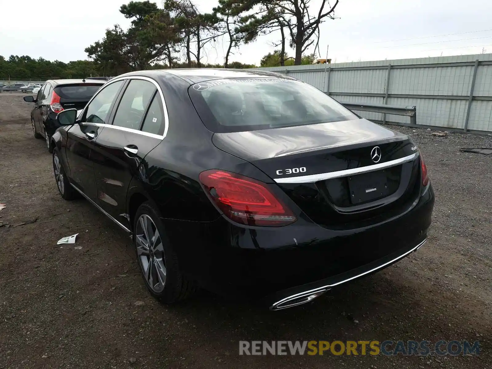 3 Photograph of a damaged car WDDWF8EB0LR550838 MERCEDES-BENZ C CLASS 2020