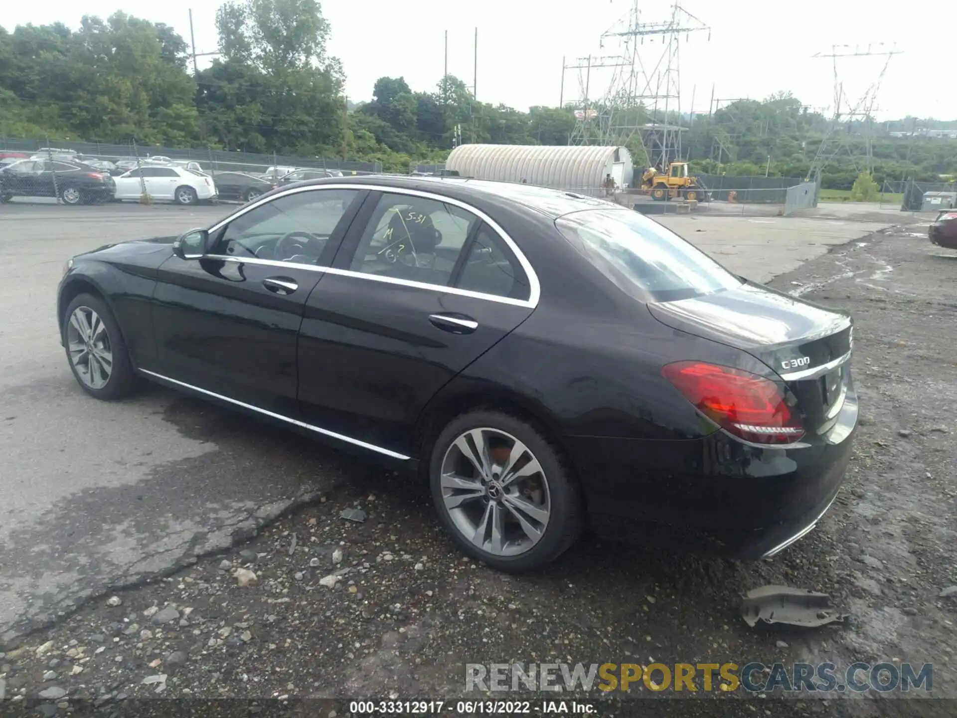 3 Photograph of a damaged car WDDWF8EB0LR564545 MERCEDES-BENZ C-CLASS 2020