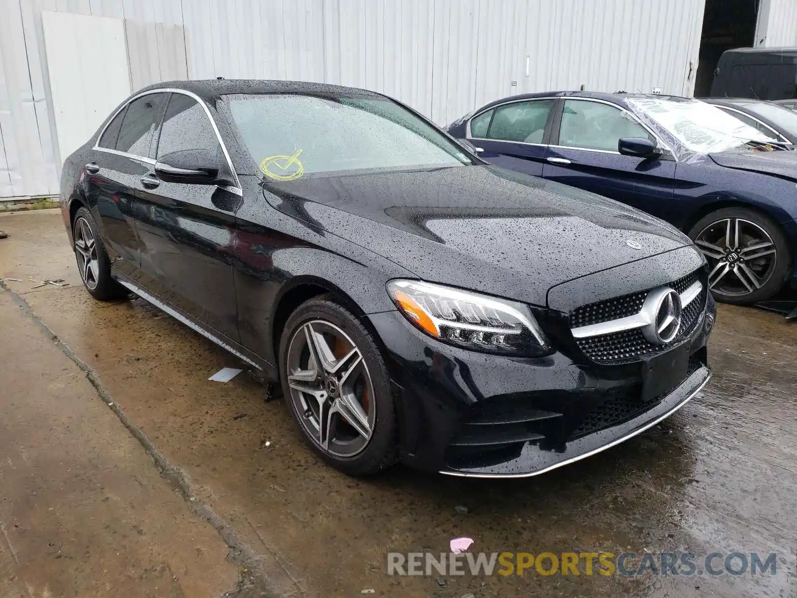 1 Photograph of a damaged car WDDWF8EB1LR553442 MERCEDES-BENZ C-CLASS 2020