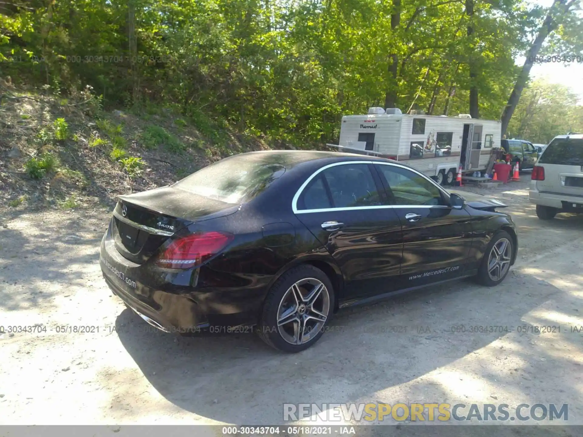 4 Photograph of a damaged car WDDWF8EB1LR557149 MERCEDES-BENZ C-CLASS 2020