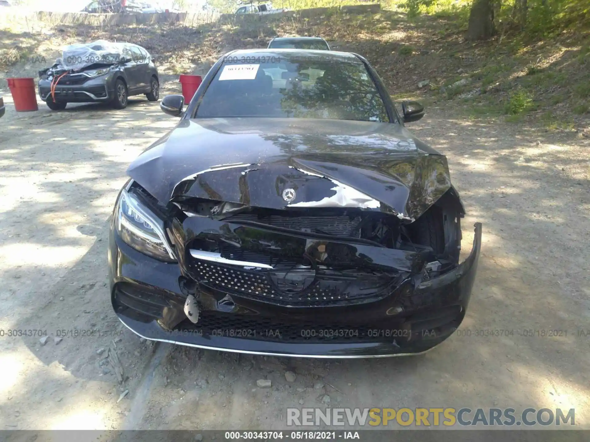 6 Photograph of a damaged car WDDWF8EB1LR557149 MERCEDES-BENZ C-CLASS 2020