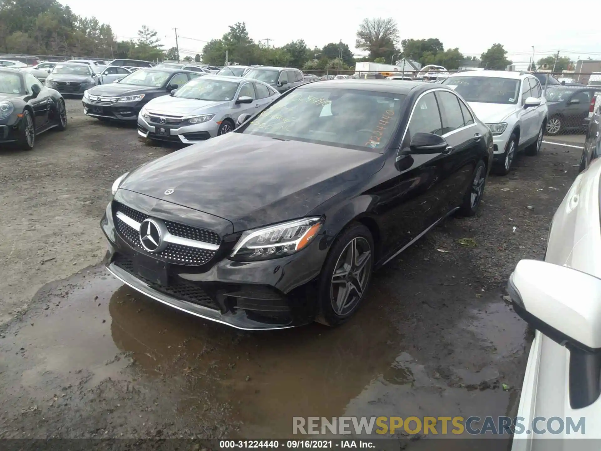 2 Photograph of a damaged car WDDWF8EB2LR525522 MERCEDES-BENZ C-CLASS 2020