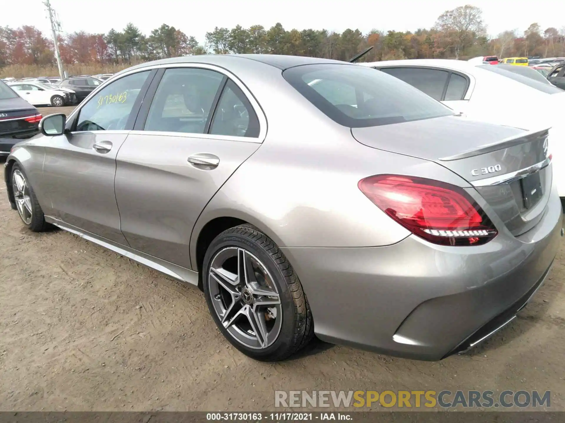 3 Photograph of a damaged car WDDWF8EB2LR539713 MERCEDES-BENZ C-CLASS 2020