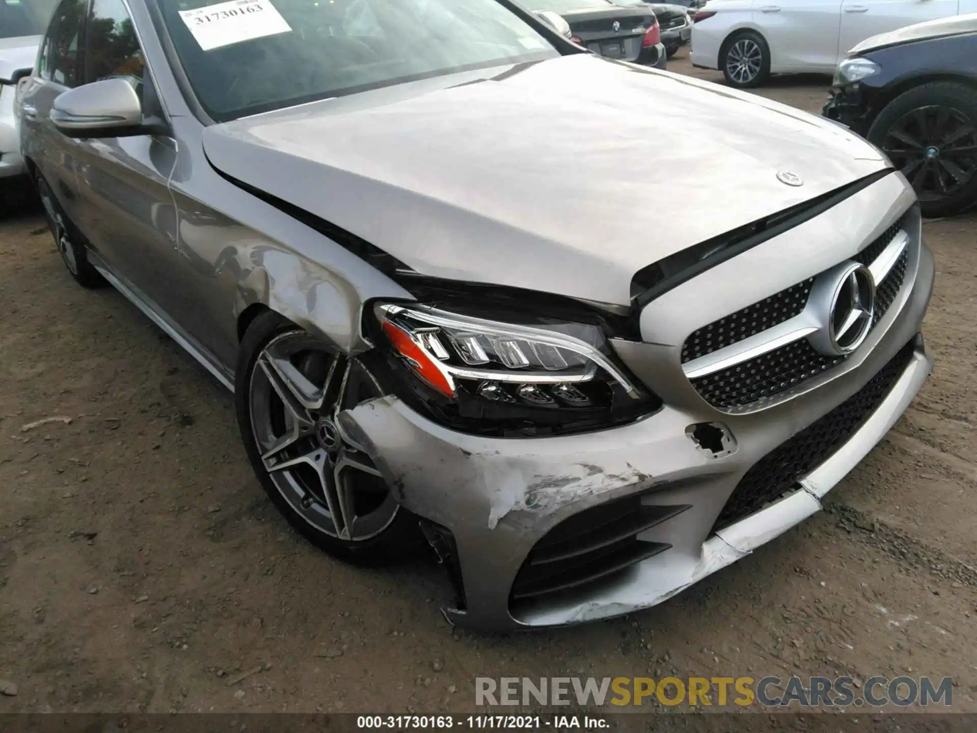 6 Photograph of a damaged car WDDWF8EB2LR539713 MERCEDES-BENZ C-CLASS 2020