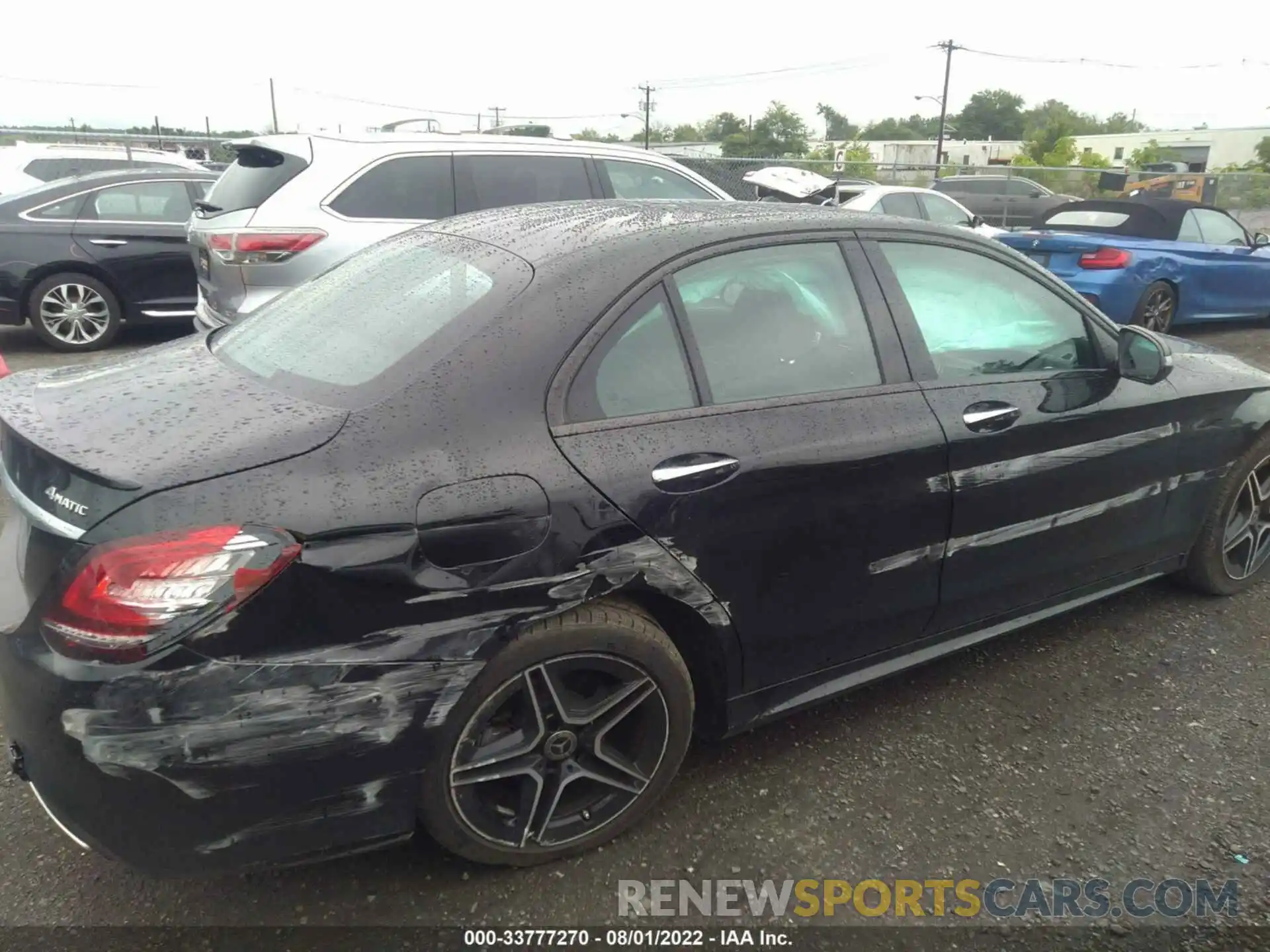 6 Photograph of a damaged car WDDWF8EB2LR550078 MERCEDES-BENZ C-CLASS 2020