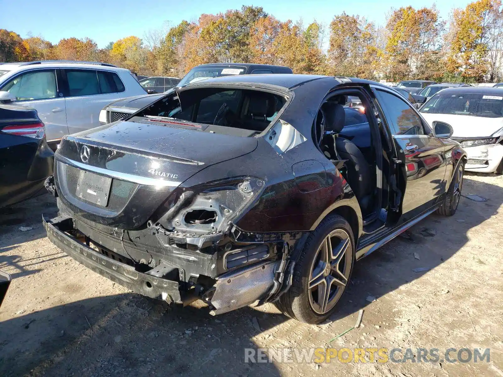 9 Photograph of a damaged car WDDWF8EB3LR546749 MERCEDES-BENZ C-CLASS 2020