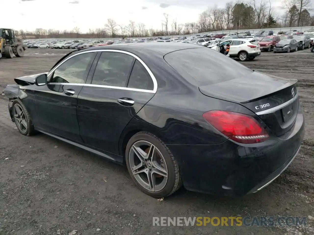 3 Photograph of a damaged car WDDWF8EB3LR549943 MERCEDES-BENZ C-CLASS 2020