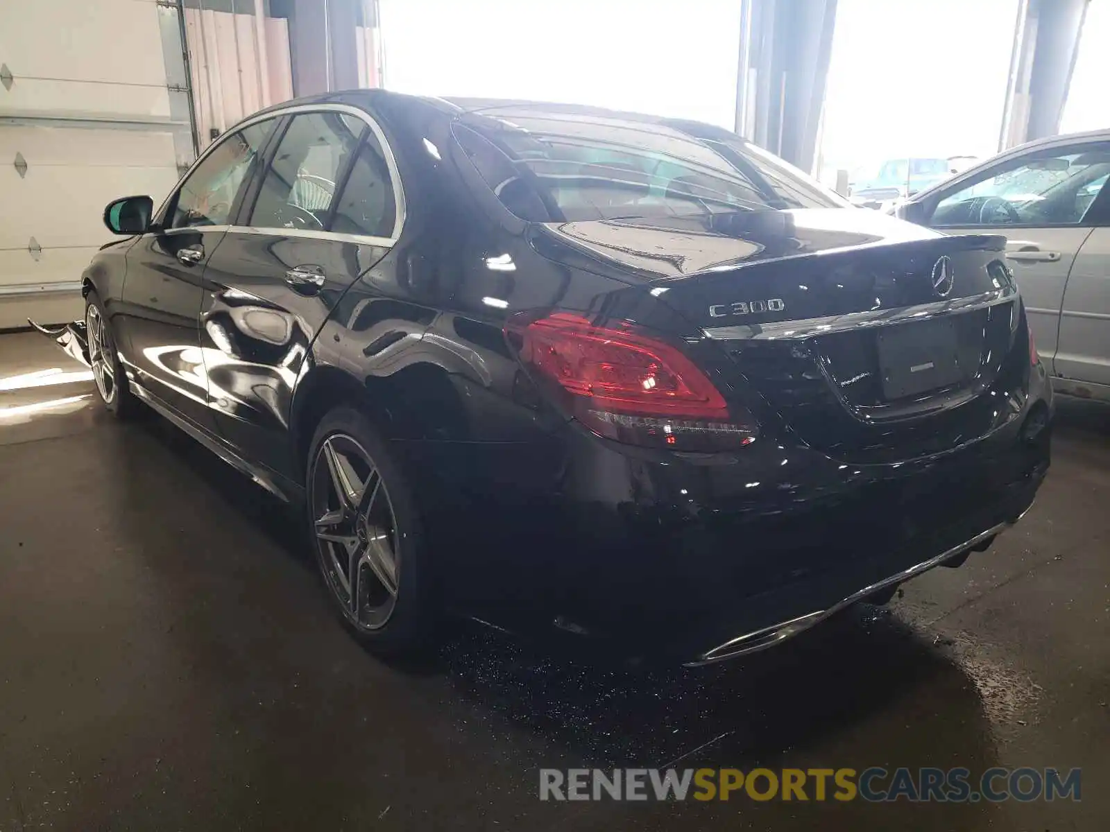 3 Photograph of a damaged car WDDWF8EB3LR556410 MERCEDES-BENZ C-CLASS 2020