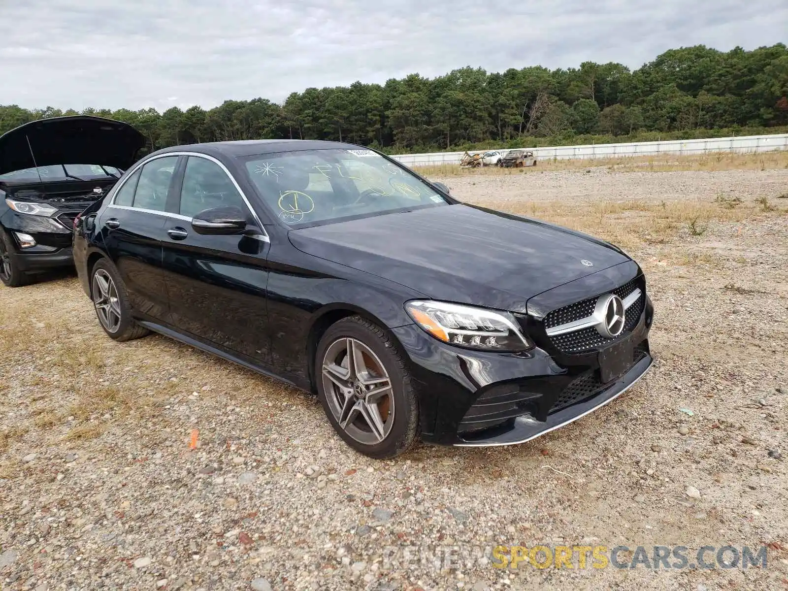 1 Photograph of a damaged car WDDWF8EB3LR562028 MERCEDES-BENZ C-CLASS 2020