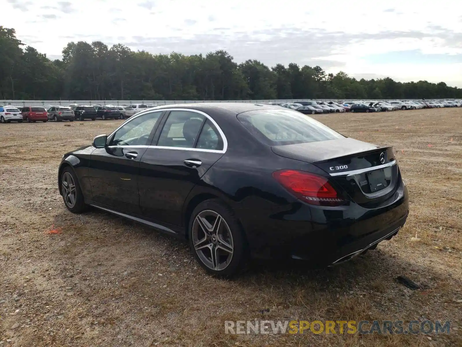 3 Photograph of a damaged car WDDWF8EB3LR562028 MERCEDES-BENZ C-CLASS 2020