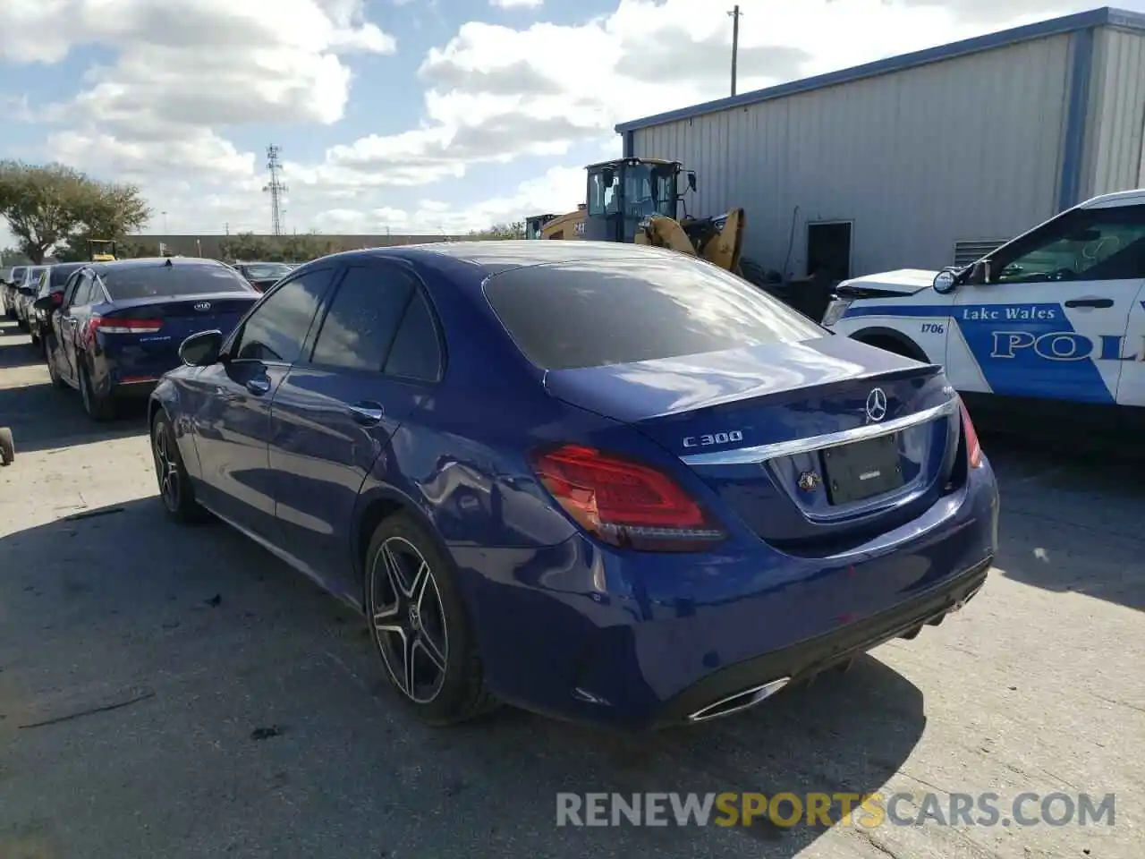 3 Photograph of a damaged car WDDWF8EB3LR562465 MERCEDES-BENZ C-CLASS 2020