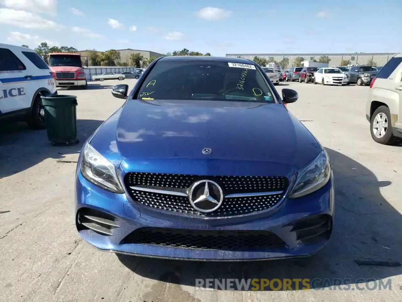 9 Photograph of a damaged car WDDWF8EB3LR562465 MERCEDES-BENZ C-CLASS 2020