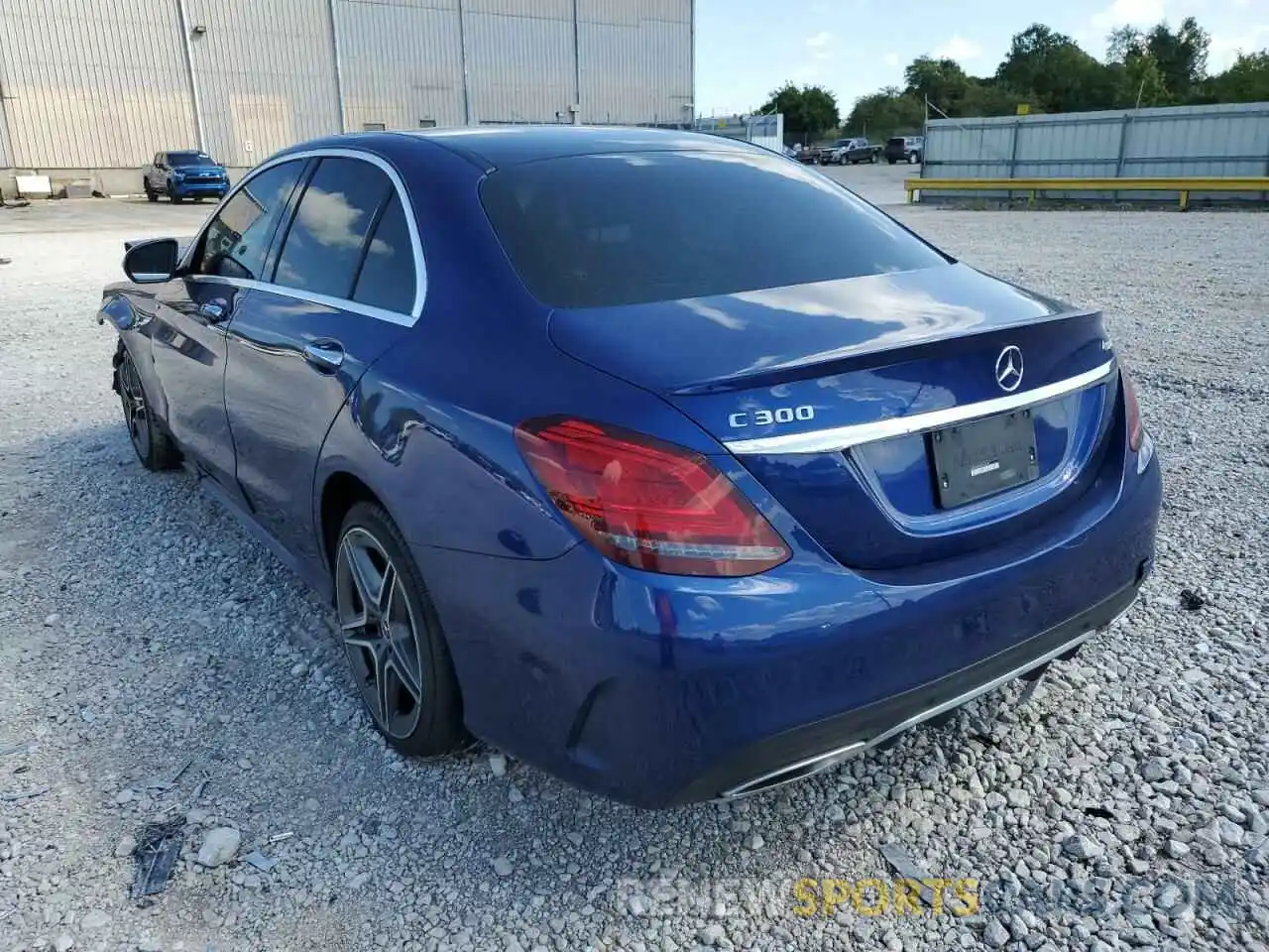 3 Photograph of a damaged car WDDWF8EB3LR564068 MERCEDES-BENZ C-CLASS 2020