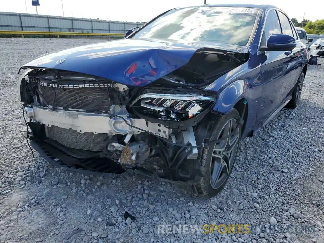 9 Photograph of a damaged car WDDWF8EB3LR564068 MERCEDES-BENZ C-CLASS 2020