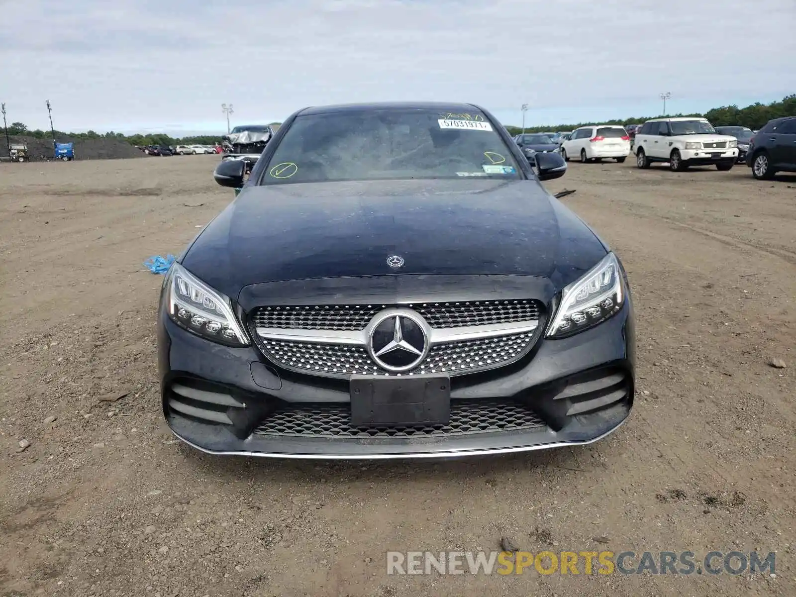 9 Photograph of a damaged car WDDWF8EB4LR550826 MERCEDES-BENZ C-CLASS 2020