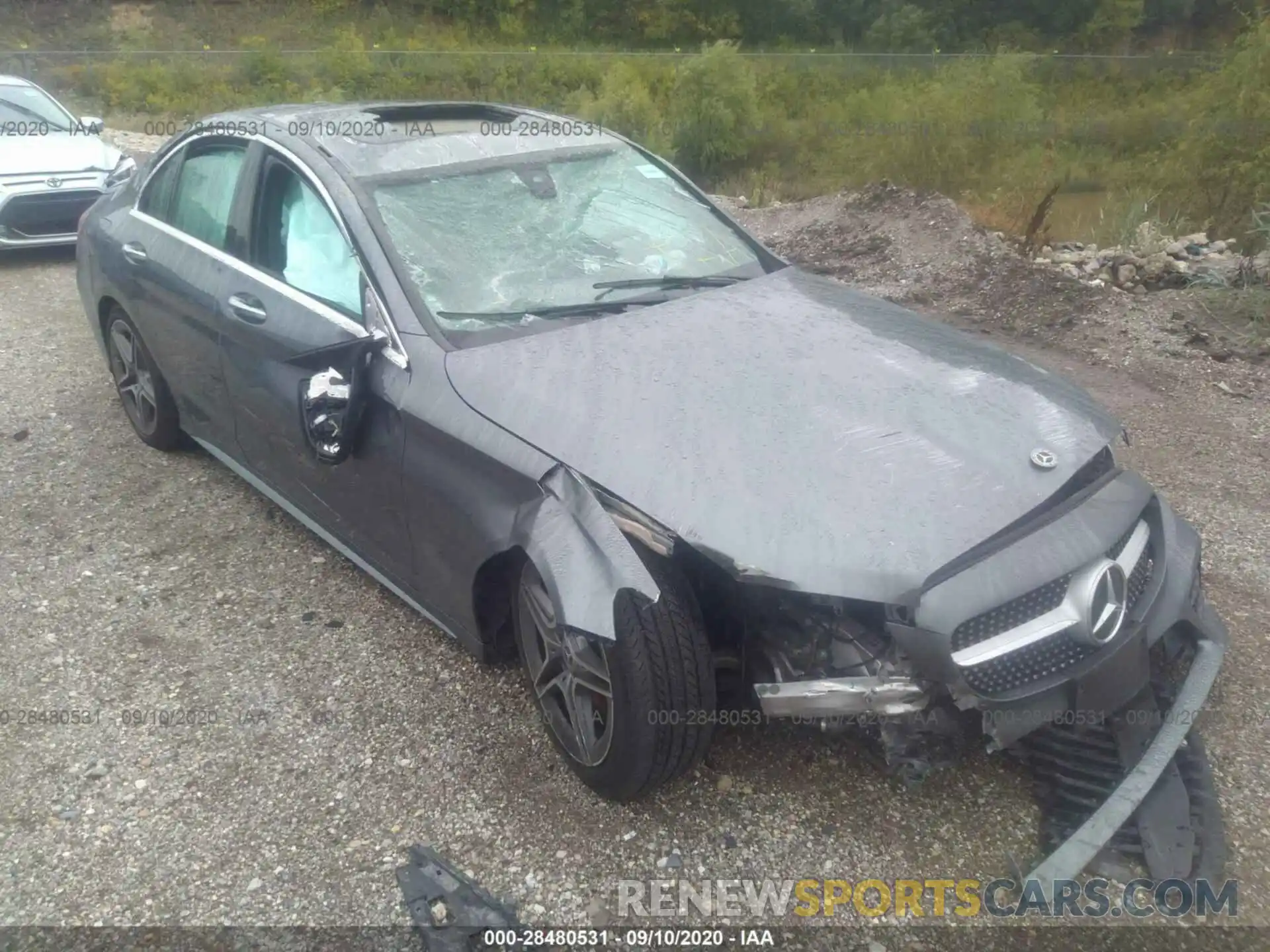 6 Photograph of a damaged car WDDWF8EB5LR527393 MERCEDES-BENZ C-CLASS 2020