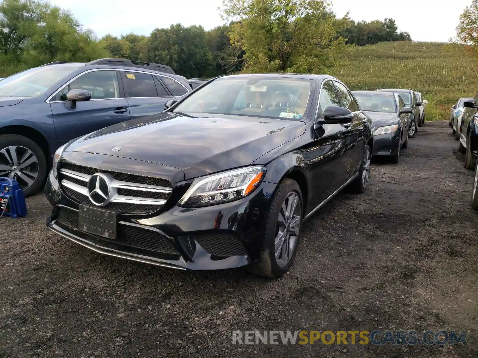 2 Photograph of a damaged car WDDWF8EB5LR542766 MERCEDES-BENZ C-CLASS 2020